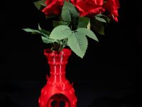 Koza Heart and Flowers Vase