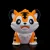 Tiger smiling