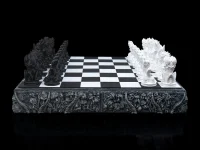 Demonic Chess Board – Bold 3D Printed Set