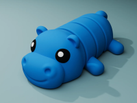 Cute Flexi Hippo