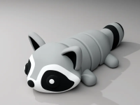 Cute Flexi Raccoon